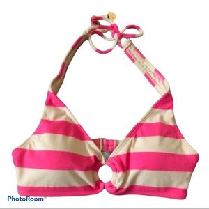 NWT Juicy couture halter baiting suit top size L